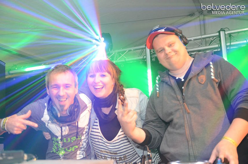 Club-Nacht er&ouml;ffnete Kirmes in Bielen