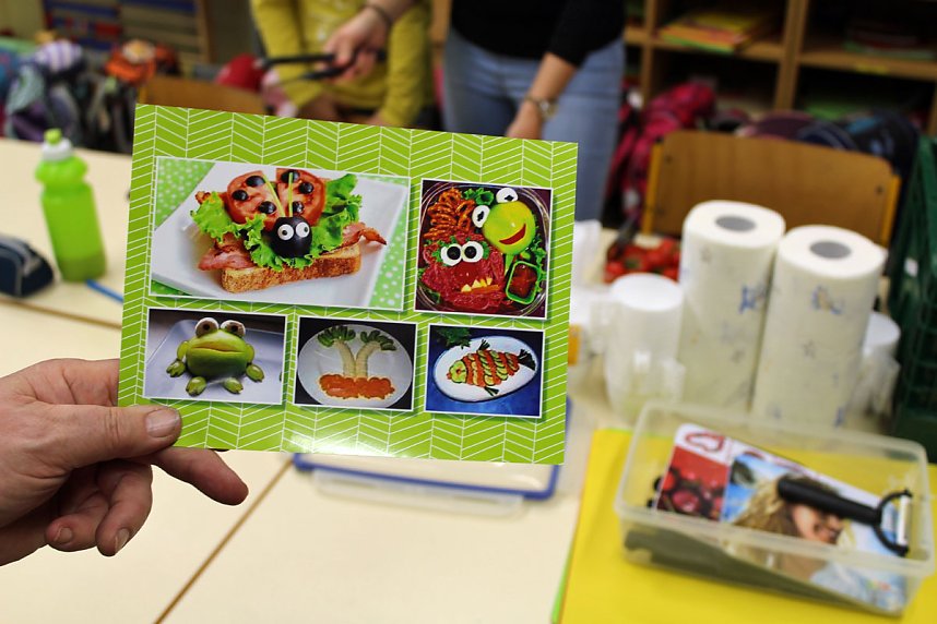 Projekttag an der Grundschule zum gesunden Fr&uuml;hst&uuml;ck