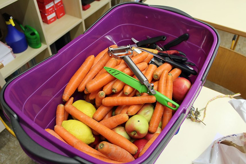 Projekttag an der Grundschule zum gesunden Fr&uuml;hst&uuml;ck