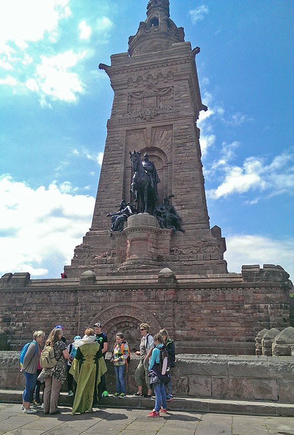 Halloween-Spektakel auf dem Kyffh&auml;user