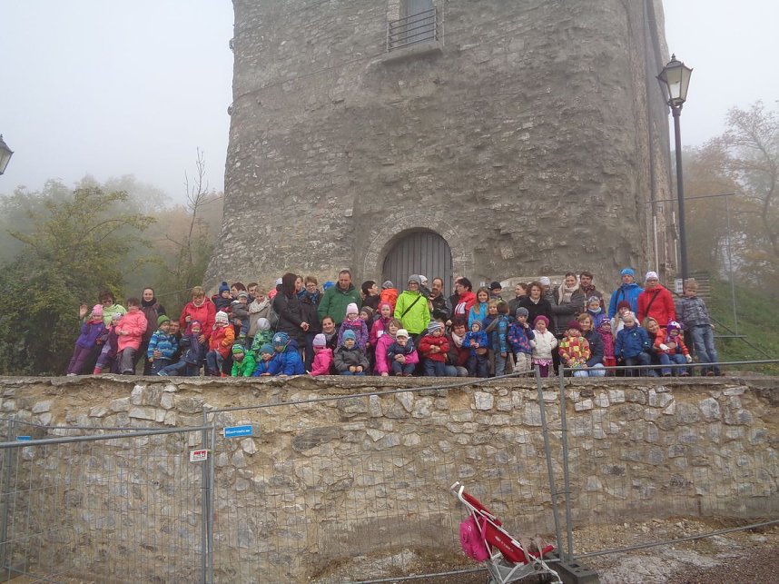 Auch bei Nebel kann man wandern