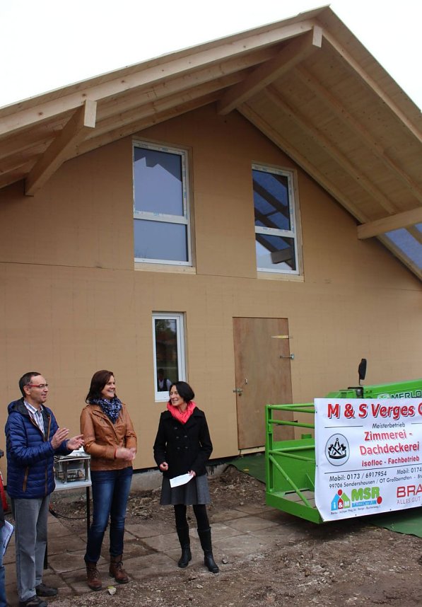 Richtfest im Ferienpark Feuerkuppe