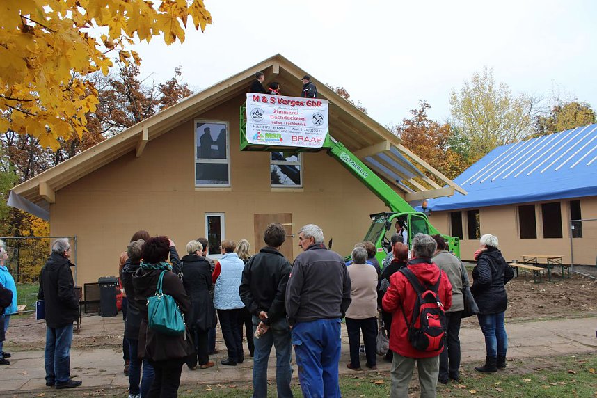 Richtfest im Ferienpark Feuerkuppe