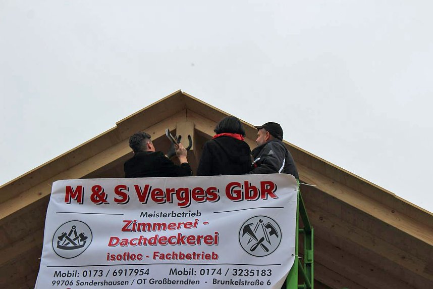 Richtfest im Ferienpark Feuerkuppe