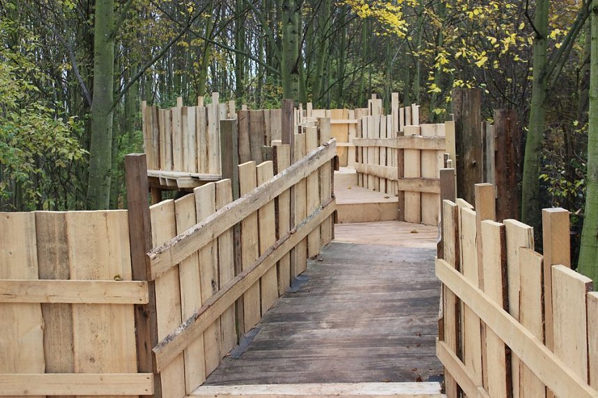 Richtfest auf dem Abenteuerspielplatz