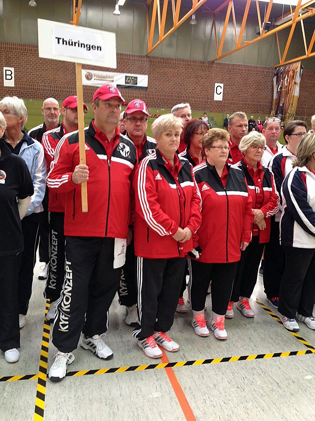 5. Platz bei den Deutschen Meisterschaften im Bosseln