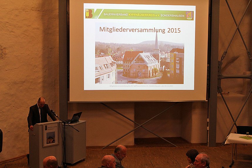 Kreisbauernverband tagte gestern