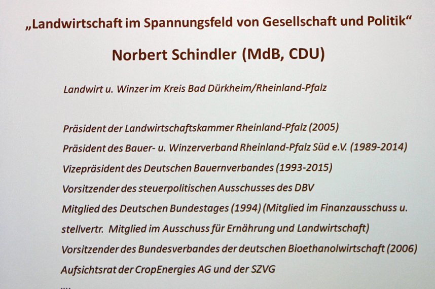 Kreisbauernverband tagte gestern