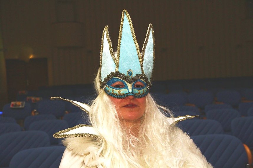 Die Schneek&ouml;nigin zur Weihnachtszeit.