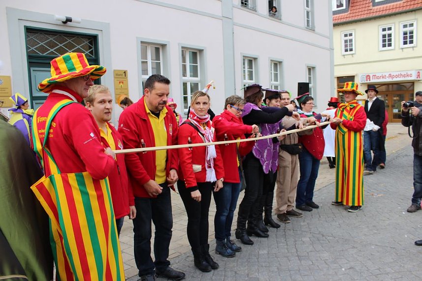 Bad Frankenhausen h&auml;ngt an der Flasche