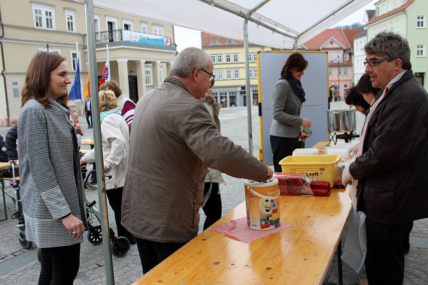Einmal Essen macht zweimal satt