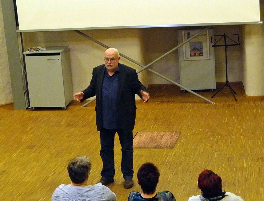 Rolf Herricht in der Cruciskirche