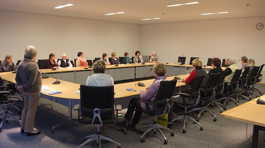 Zu Besuch im Landtag