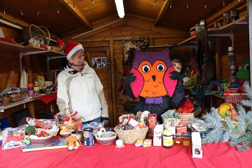 Weihnachtstauchen am Bebraer Teich