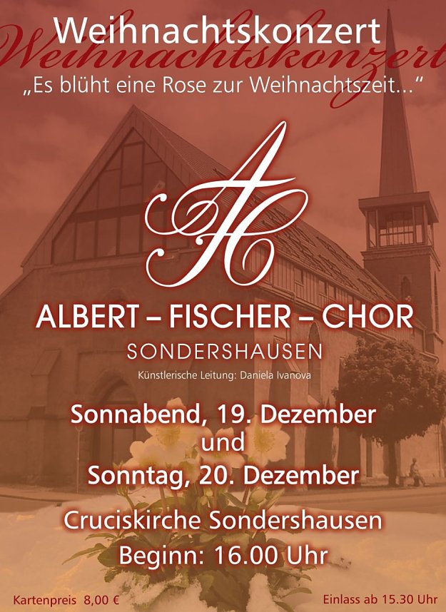 Es bl&uuml;ht eine Rose zur Weihnachtszeit