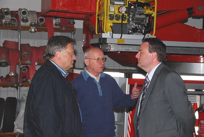 Bei der Feuerwehr Artern