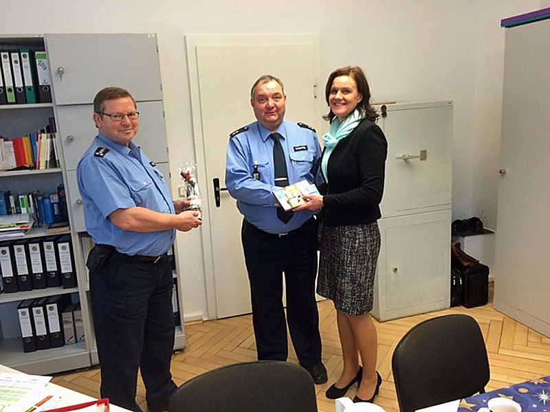 Weihnachtsbesuche der Landr&auml;tin