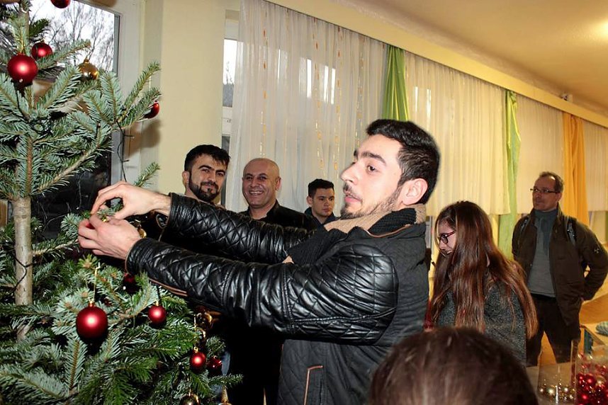 Nicht nur Weihnachtsbaum gesammelt