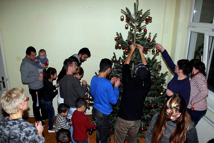 Nicht nur Weihnachtsbaum gesammelt