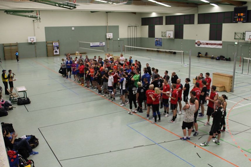 Traditionelles Volleyballturnier in Sondershausen