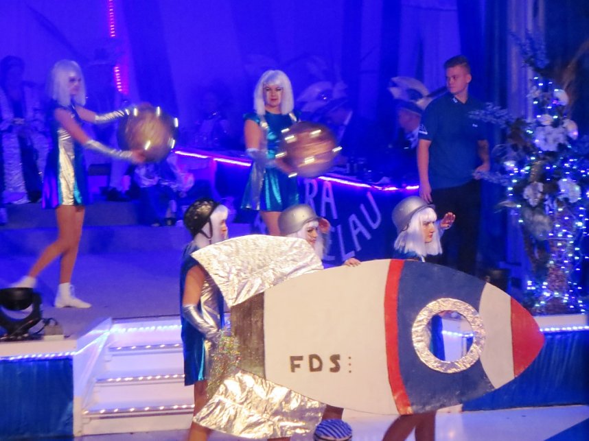 Narrenvolk feiert in Bebra