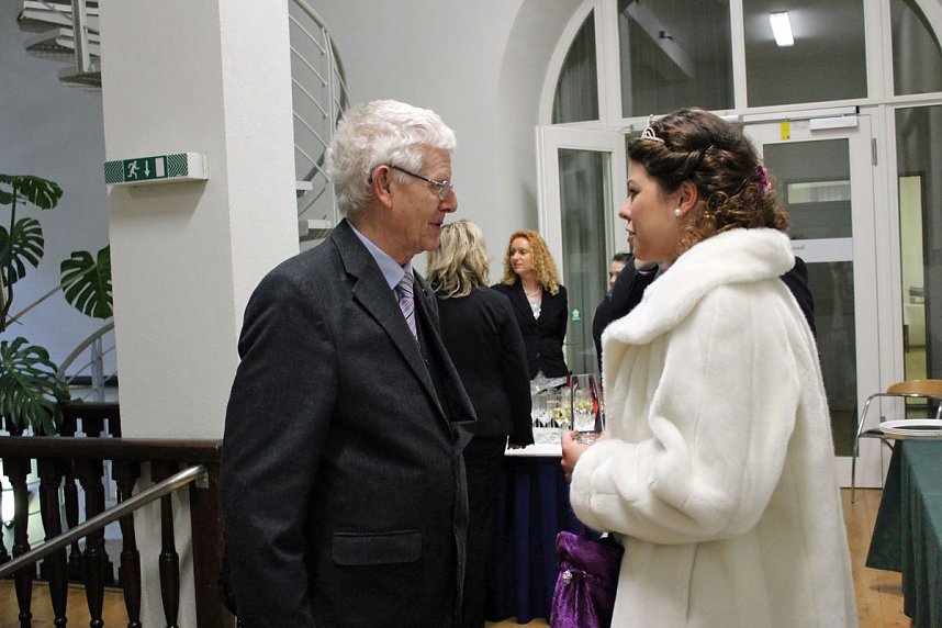 Beim Neujahrsempfang dabei