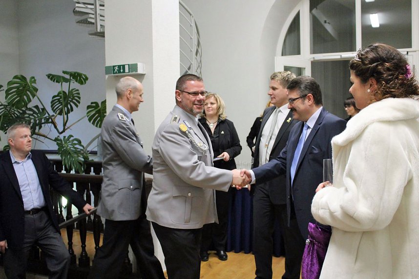 Beim Neujahrsempfang dabei