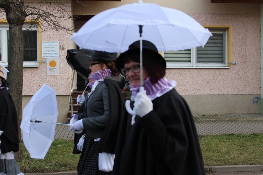 Gut besuchter Rosensonntagsumzug