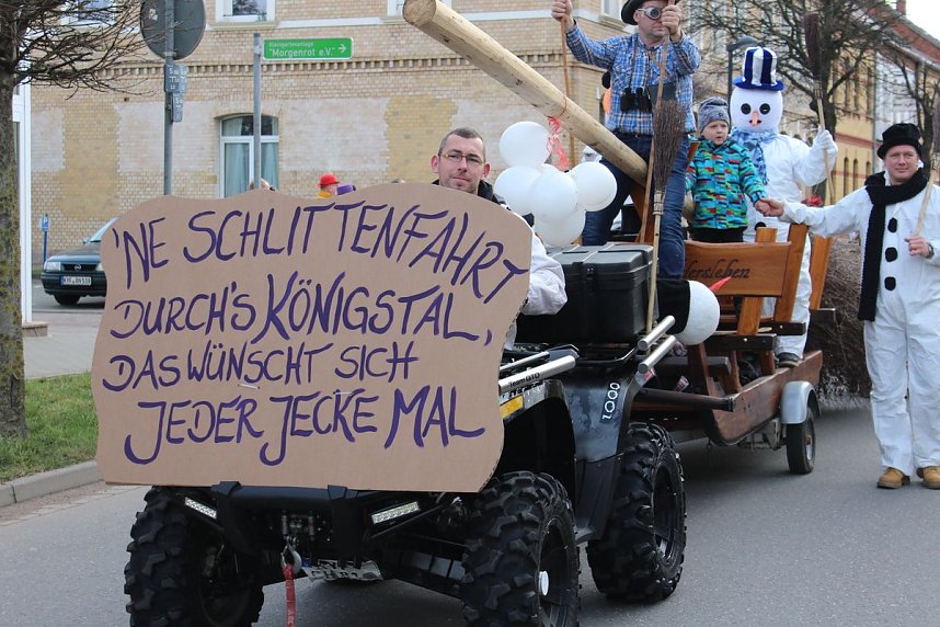 Gut besuchter Rosensonntagsumzug