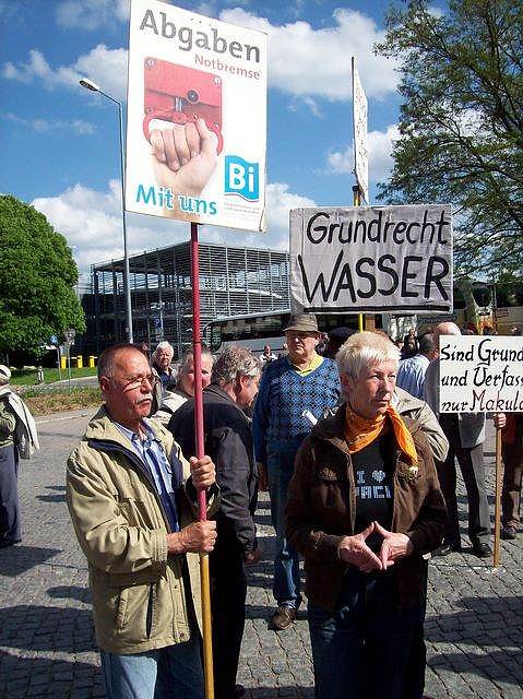 Gro&szlig;demonstartion in Erfurt