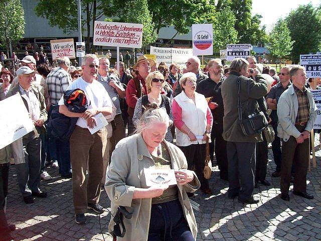 Gro&szlig;demonstartion in Erfurt