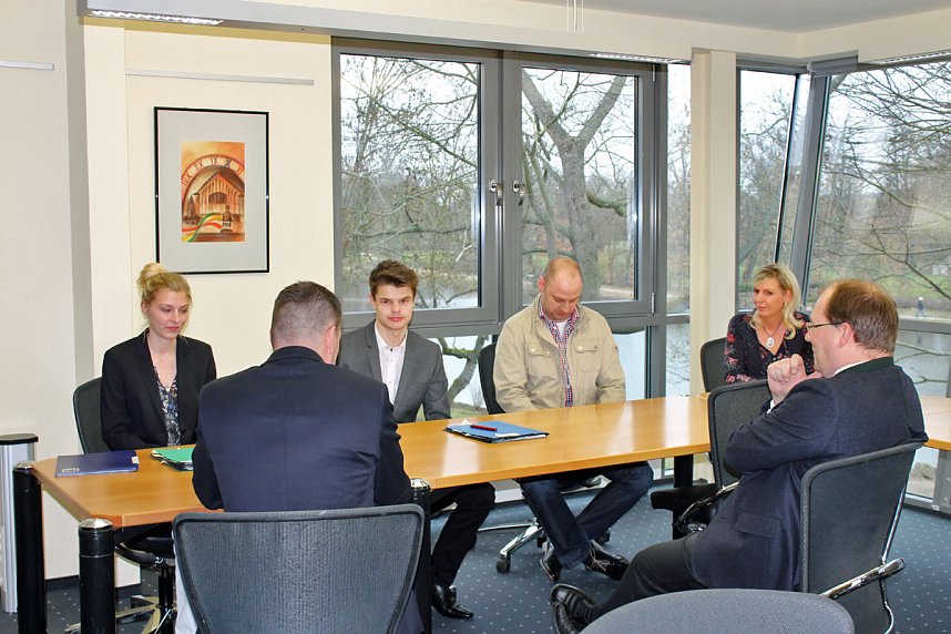 Ausbildung 2016 bei den Stadtwerken Sondershausen