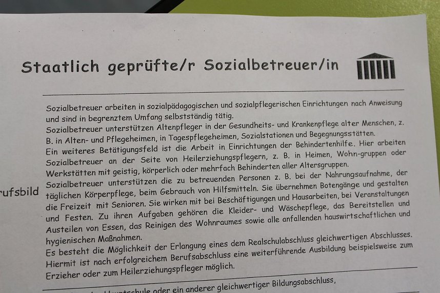 Viele Interessenten kamen zum Schulbesuch