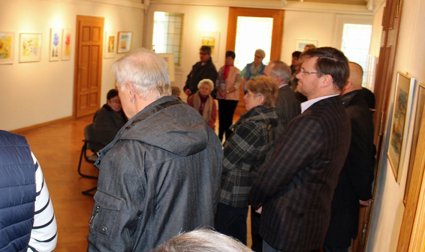 Seine zweite Ausstellung in Sondershausen