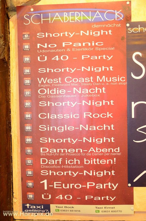 Mittwochs-Partyspa&szlig;