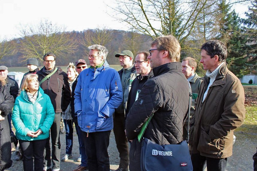 B&uuml;rgerinitiative mit Staatssekret&auml;r unterwegs