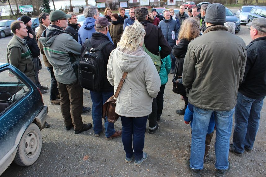 B&uuml;rgerinitiative mit Staatssekret&auml;r unterwegs