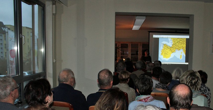 Gut besuchte Buchlesung