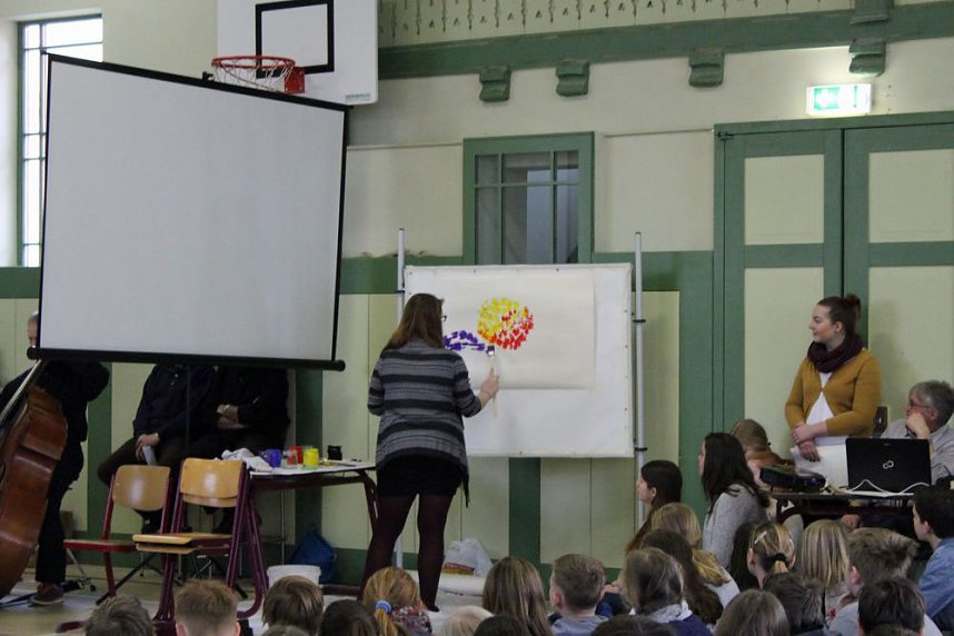 Musik kam in die Schule