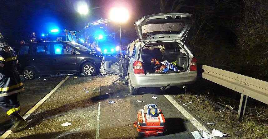 Schwerer Unfall auf der B4