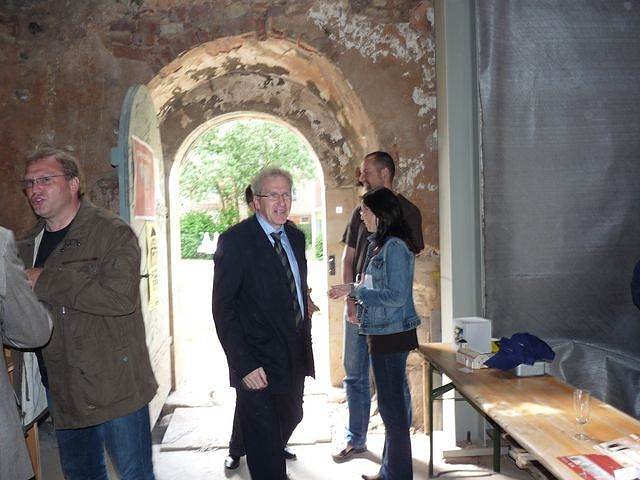 Grundsteinlegung Cruciskirche