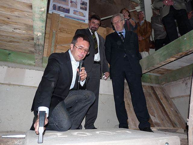 Grundsteinlegung Cruciskirche