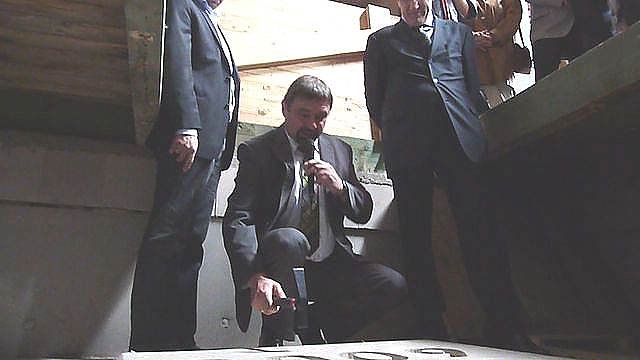 Grundsteinlegung Cruciskirche