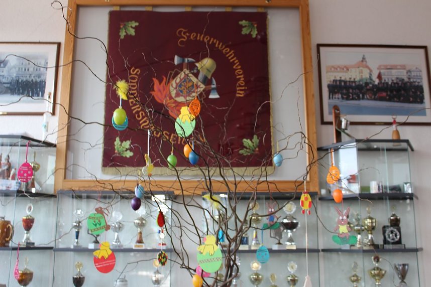 Osterhase bei FFW Sondershausen-Mitte