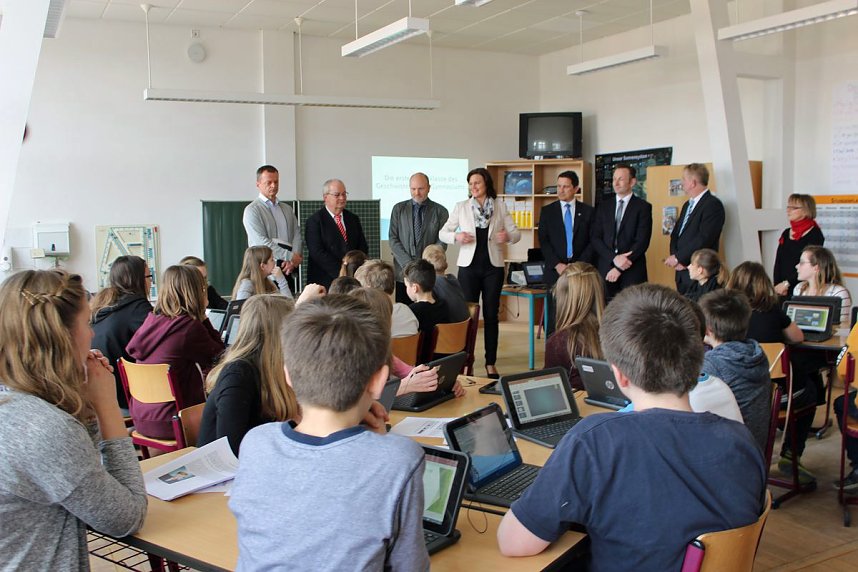 Digitale Welt im Klassenzimmer