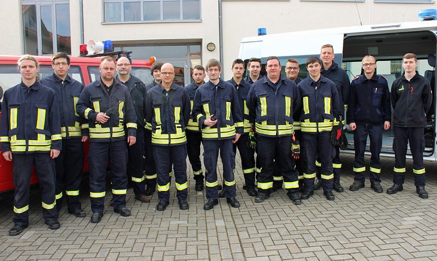 Funksprechausbildung bei der Feuerwehr