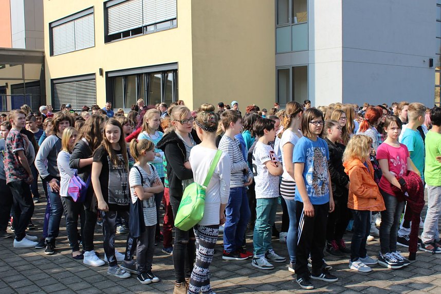 Raketenstart in Bad Frankenhausen