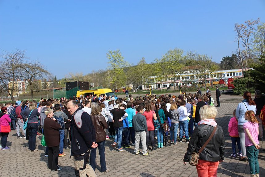 Raketenstart in Bad Frankenhausen