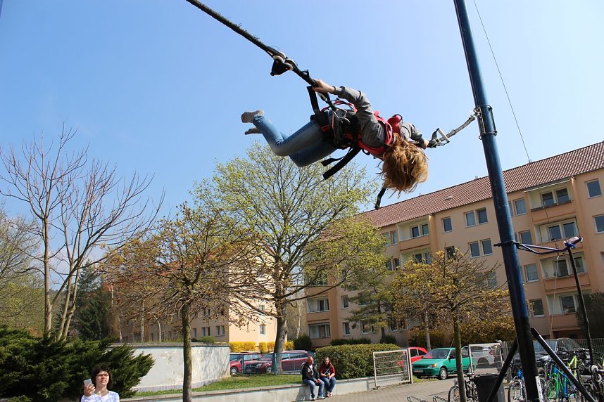 Raketenstart in Bad Frankenhausen