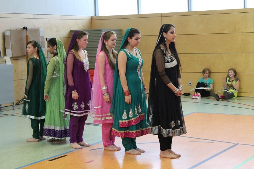 Ein gro&szlig;artiges Schulfest